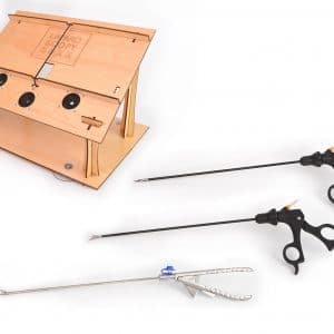 Laparoscopyboxx with instruments